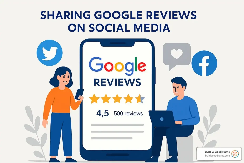 How to Share Google Reviews on Social Media