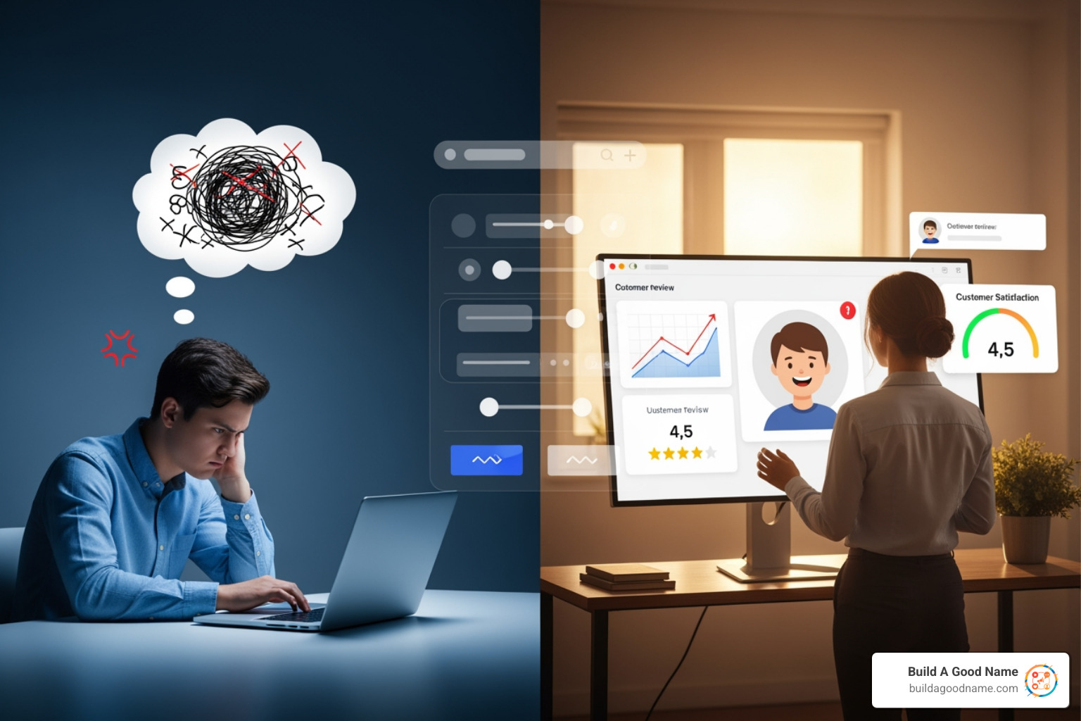 Customer review software